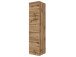 Midischrank >Davos I< in Alufarben aus MDF - 30x130x35cm (BxHxT)