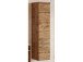 Midischrank >Davos I< in Alufarben aus MDF - 30x130x35cm (BxHxT)