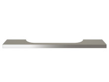 Midischrank >Davos II< in Alufarben aus MDF - 30x130x35cm (BxHxT)