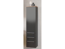 Midischrank >Davos II< in Alufarben aus MDF -...