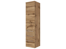Midischrank >Davos II< in Alufarben aus MDF -...