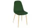Esszimmerstuhl >Shanie I< in Eiche Optik aus Metall - 44x89x38cm (BxHxT)