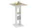 Bartisch >Yvette< in Weiß - 70x109x70cm (BxHxT)