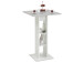 Bartisch >Yvette< in Weiß - 70x109x70cm (BxHxT)