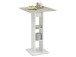 Bartisch >Yvette< in Weiß - 70x109x70cm (BxHxT)