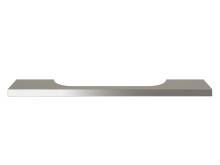 Waschtisch-Set >Davos III< in Alufarben aus Keramik - 90x14x42cm (BxHxT)