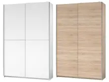 Schwebetürenschrank >Fred< - 125x195,5x38cm...