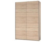 Schwebetürenschrank >Fred< - 125x195,5x38cm (BxHxT)