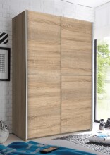 Schwebetürenschrank >Fred< - 125x195,5x38cm (BxHxT)