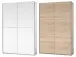 Schwebetürenschrank >Fred< - 125x195,5x38cm (BxHxT)