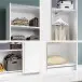 Schwebetürenschrank >Fred< - 125x195,5x38cm (BxHxT)