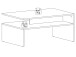 Couchtisch >Vichy I< - 90x42x60cm (BxHxT)