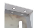 Waschtisch-Set >Davos VI< in Alufarben aus MDF - 90x41x18cm (BxHxT)