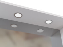 Waschtisch-Set >Davos VII< in Weiß aus MDF - 90x41x18cm (BxHxT)