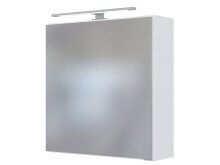 Waschtisch-Set >Davos XI< in Weiß aus MDF - 90x41x18cm (BxHxT)