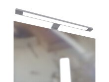 Waschtisch-Set >Davos XI< in Weiß aus MDF - 90x41x18cm (BxHxT)