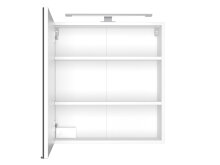 Waschtisch-Set >Davos XII< in Weiß aus MDF - 90x41x18cm (BxHxT)