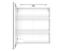 Waschtisch-Set >Davos XII< in Weiß aus MDF - 90x41x18cm (BxHxT)