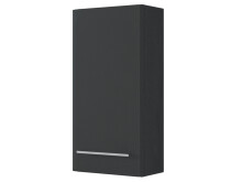 Waschtisch-Set >Davos XVII< in Alufarben aus MDF - 90x41x20cm (BxHxT)