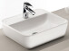 Waschtisch-Set >Davos VIII< in Weiß aus Keramik - 90x14x18cm (BxHxT)