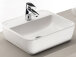 Waschtisch-Set >Davos XIX< in Weiß aus Keramik - 120x14x18cm (BxHxT)