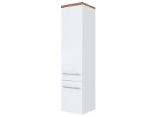 Badezimmer-Set >Davos< in Weiß Wotan Eiche Nachbildung - 140x47cm (BxT)