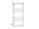 Badezimmer-Set >Davos< (6-teilig) in Weiß Wotan Eiche Nachbildung - 170x47 (BxT)
