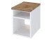 Badezimmer-Set >Davos< (6-teilig) in Weiß Wotan Eiche Nachbildung - 200x47 (BxT)
