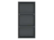 Badezimmer-Set >Davos< in Graphit Grau-Matt Wotan Eiche Nachbildung