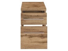 Badezimmer-Set >Davos< (6-teilig) in Wotan Eiche Nachbildung - 170x47cm (BxT)