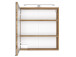 Badezimmer-Set >Davos< (6-teilig) in Wotan Eiche Nachbildung - 170x47cm (BxT)
