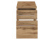 Badezimmer-Set >Davos< (6-teilig) in Wotan Eiche Nachbildung - 170x47cm (BxT)