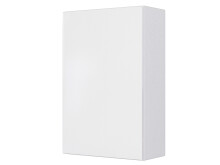Hängeschrank >Baabe I< in Weiß aus MDF - 40x64x20cm (BxHxT)
