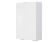 Hängeschrank >Baabe I< in Weiß aus MDF - 40x64x20cm (BxHxT)