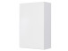 Hängeschrank >Baabe I< in Weiß aus MDF - 40x64x20cm (BxHxT)