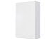 Hängeschrank >Baabe I< in Weiß aus MDF - 40x64x20cm (BxHxT)