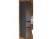 Hochschrank >Baabe I< in Graphit aus Kunststoff - 40x180x35cm (BxHxT)