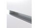 Midischrank >Baabe I< in Weiß aus Kunststoff - 40x130x35cm (BxHxT)