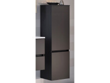 Midischrank >Baabe I< in Graphit aus Kunststoff -...