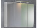 Spiegelschrank >Baabe I< in Weiß aus Glas - 80x66x20cm (BxHxT)