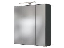 Spiegelschrank >Baabe I< in Graphit aus Glas -...