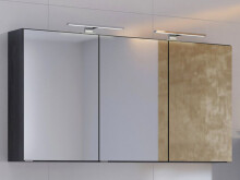 Spiegelschrank >Baabe I< aus Glas - 120x66x20cm...