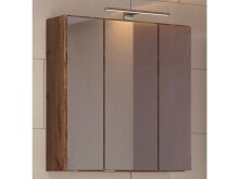 Spiegelschrank >Baabe I< in Wotan-Eiche aus Glas -...