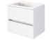 Waschtisch-Set >Baabe I< in Weiß aus MDF - 60x56x47cm (BxHxT)