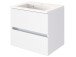 Waschtisch-Set >Baabe I< in Weiß aus MDF - 60x56x47cm (BxHxT)