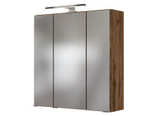 Waschtisch-Set >Baabe I< in Wotan-Eiche aus MDF - 60x47cm (BxT)