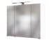 Waschtisch-Set >Baabe II< in Weiß aus MDF - 80x47cm (BxT)
