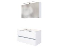 Waschtisch-Set >Baabe III< aus MDF - 100x47cm (BxT)