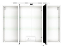 Waschtisch-Set >Baabe III< in Weiß aus MDF - 100x47cm (BxT)