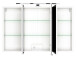 Waschtisch-Set >Baabe III< in Weiß aus MDF - 100x47cm (BxT)